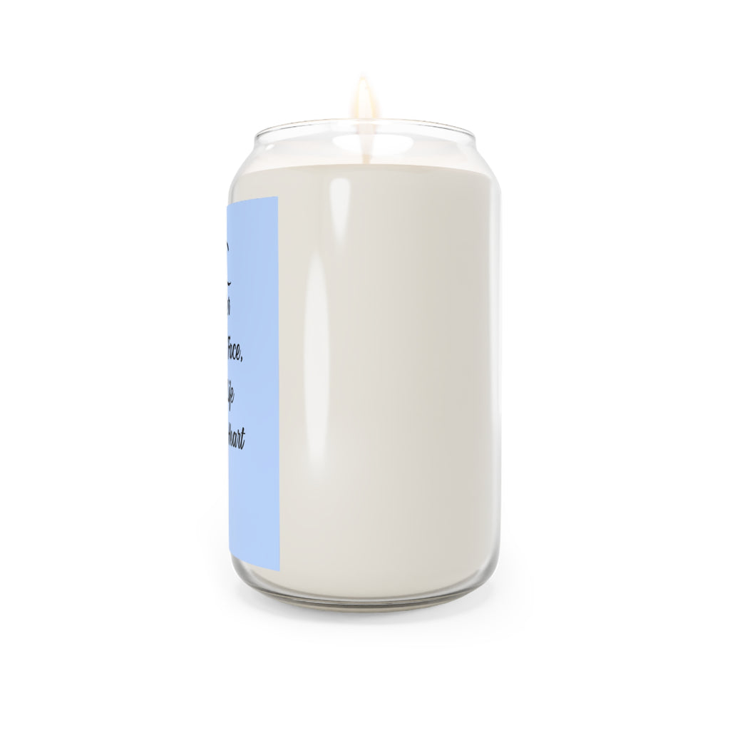 Inspirational Soy Candle - "As Water Reflects the Face, So One's Life Reflects the Heart" (13.75 oz)